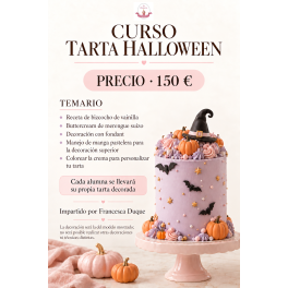 CURSO TARTA HALLOWEN 