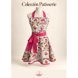 DELANTAL VINTAGE PATISSERIE 