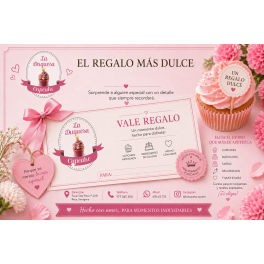 VALE REGALO CURSO REPOSTERIA 