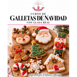 CURSO GALLETAS NAVIDAD GLASEADO 